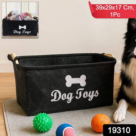 Pet Toy Storage Basket - ( 39  29  17 Cm  1 Pc)