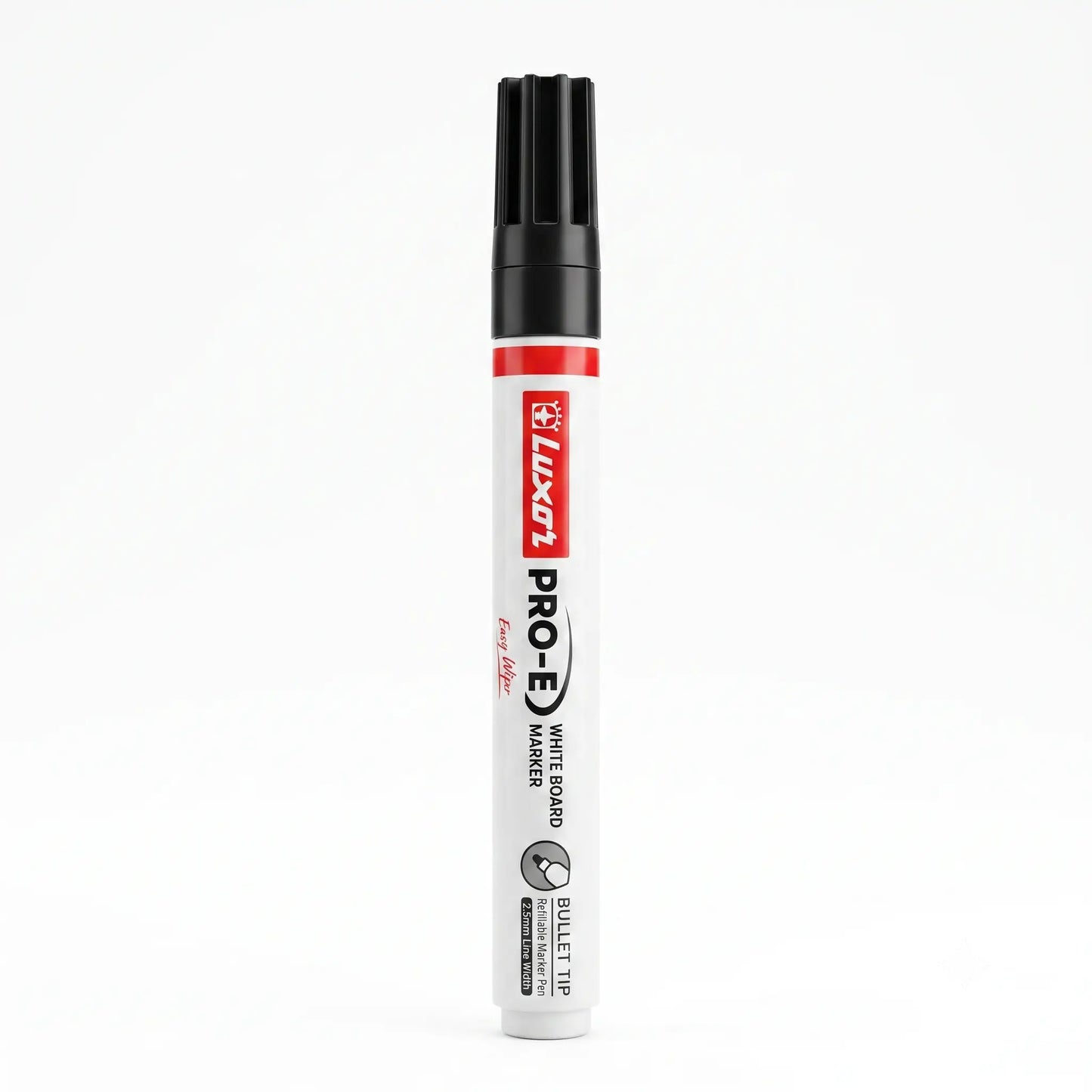 Luxor Pro-E White Board Marker, 10 Units, Black