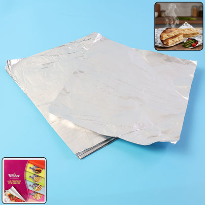 Aluminium Foil Cut Sheets 220250 Mm  50 Sheets