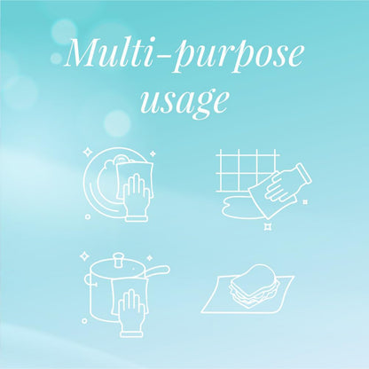 Freshee Super-absorbent Kitchen Roll 4-in-1 Paper Towels (4 Rolls  60 Sheets  240 Sheets)