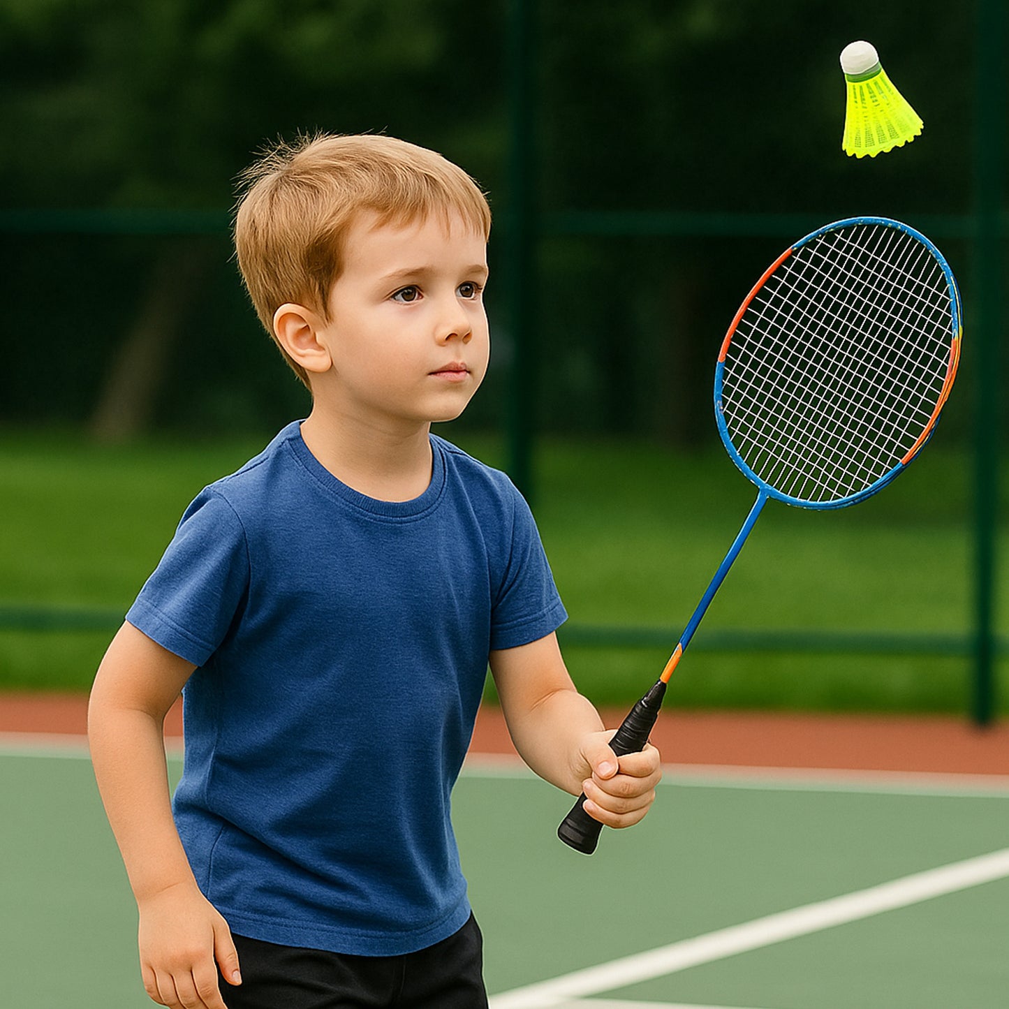 Premium Plastic Badminton Shuttlecock Set (10 Pcs)