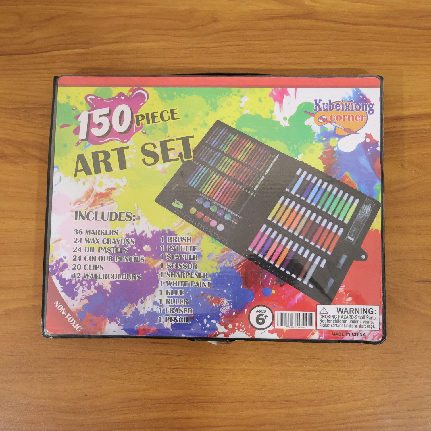 150 Piece Complete Art And Drawing Color Kit