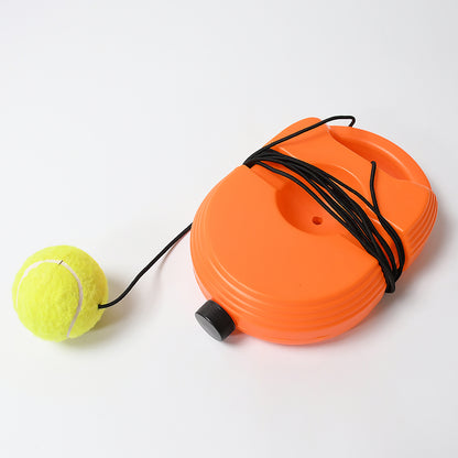 17599 Tennis Trainer Rebound Ball With String Convenient Tennis Training Gear Tennis Practice Device Base For Kids Adults