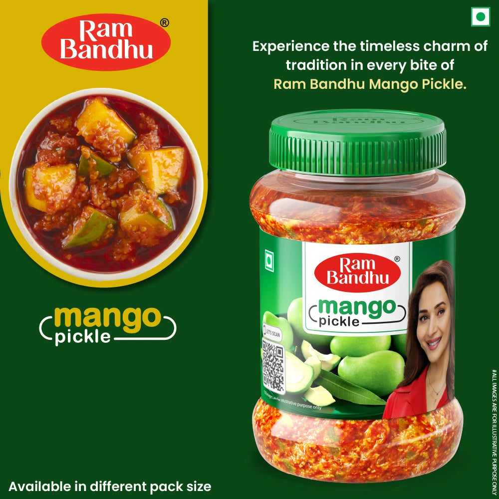 Ram Bandhu Mango Pickle, 500 g