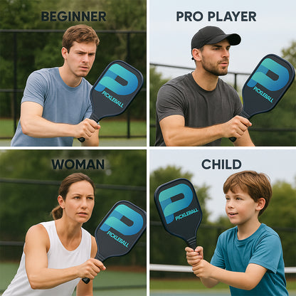 Konex Professional Fiberglass Pickleball Paddle With Cushion Grip Handle