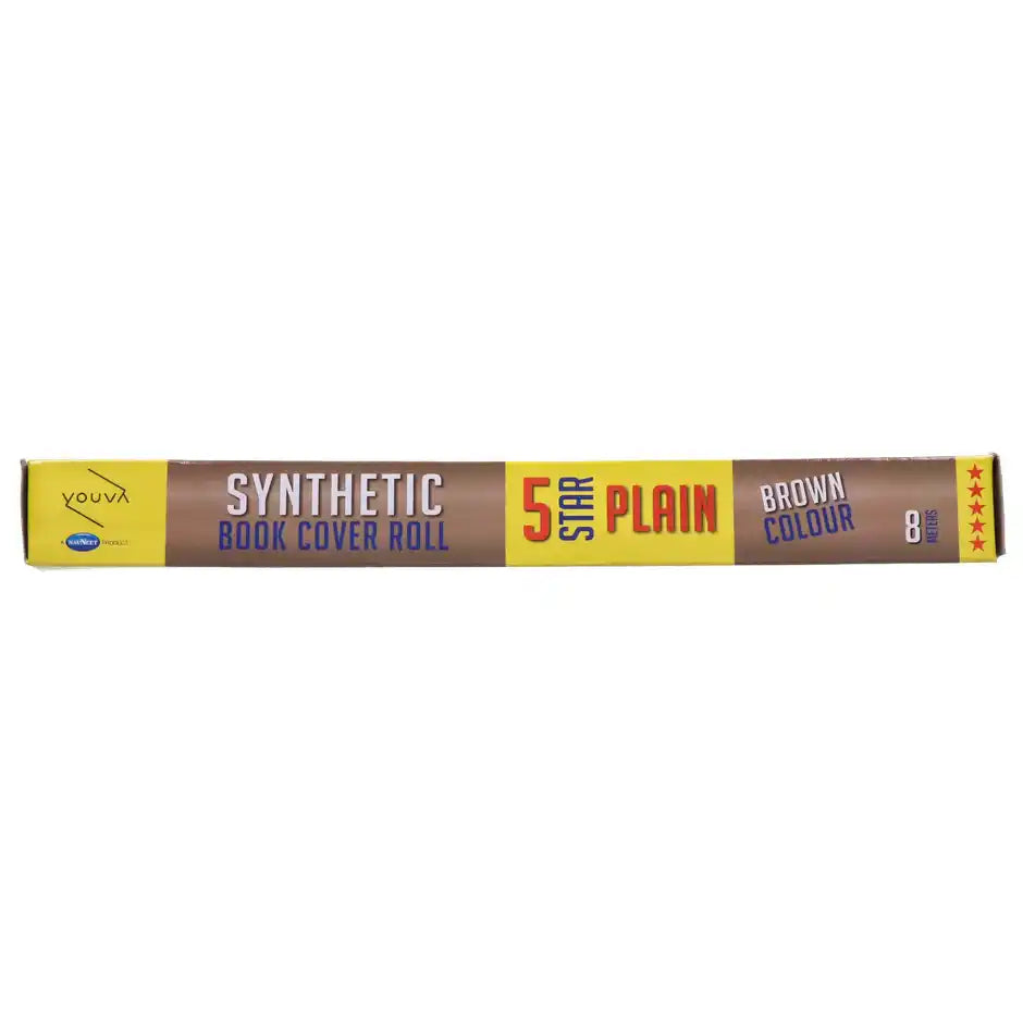 Cover Rolls Plain 5 Star 8 Meters Length X 35.5 Cm Height Brown
