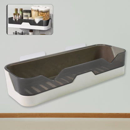 Wall Mounted Adhesive Bathroom Shower Caddy  Shelf  Plastic (1 Pc)