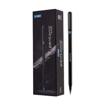 Linc Pentonic Ball Point Pen - Blue, 1 Packet, 10 Pcs