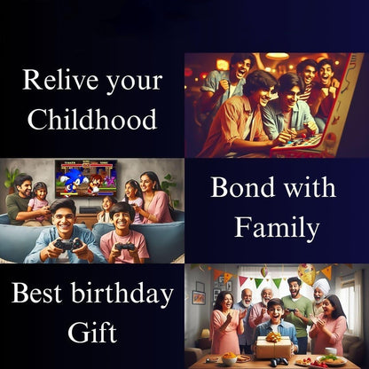 Wireless Controller Gamepad With 10000+ Games 4k Ultra Hd Game Sticks Output And 2.4ghz Wireless Controller Video Games (1 Set)