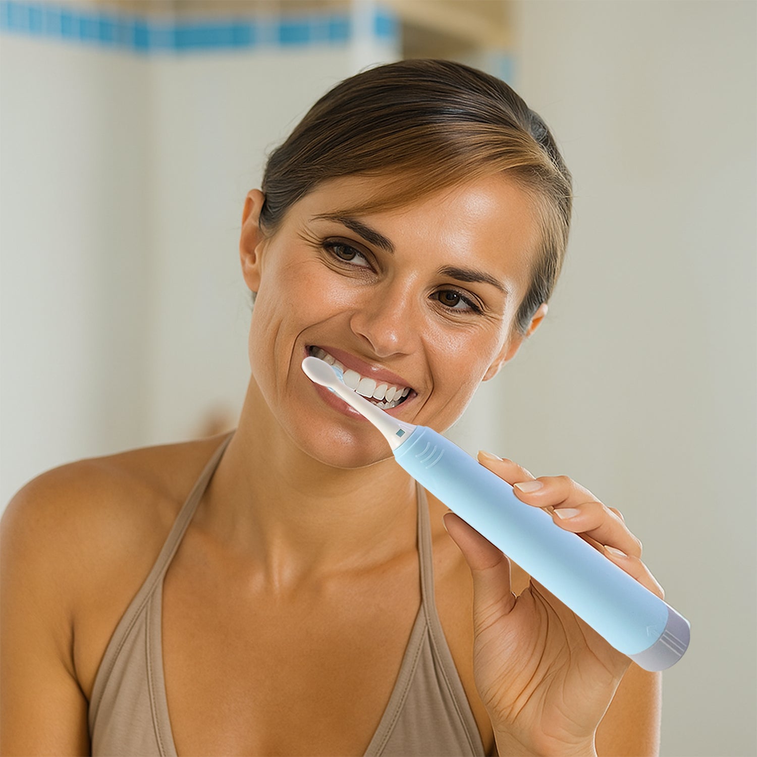 Portable Battery-operated Electric Toothbrush (1 Pc)
