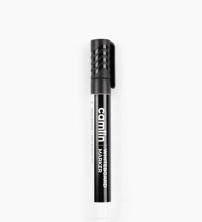 Camlin Permanent Marker - Refillable, Black, 1 pc