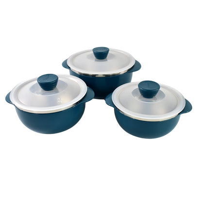 Apex Microwave-safe Serving Bowl 3 Pcs Set (700ml 1000ml 1400ml)