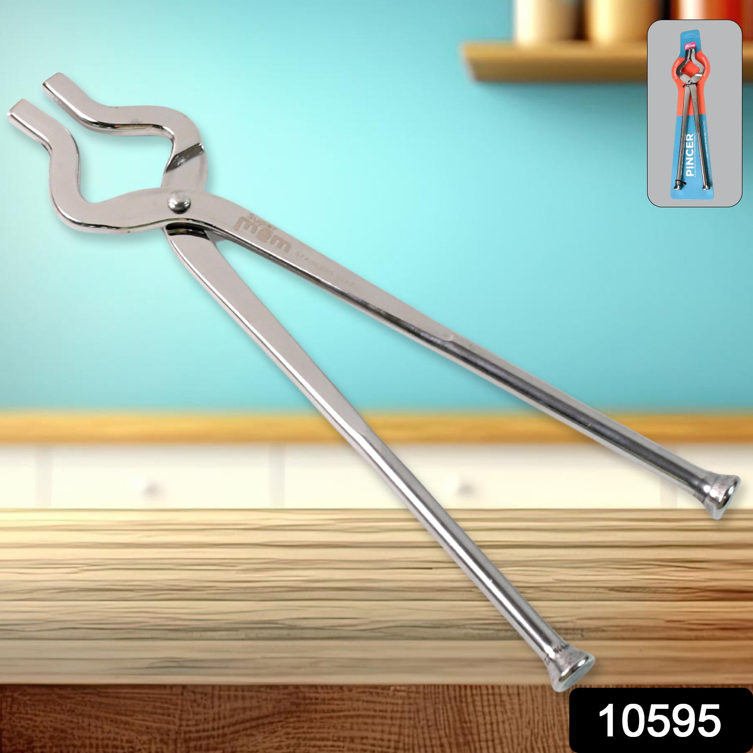 Supermom Stainless Steel Full Round Pincer
