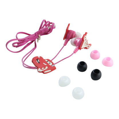 Cartoon Character Wired In-ear Earphones (1 Set)