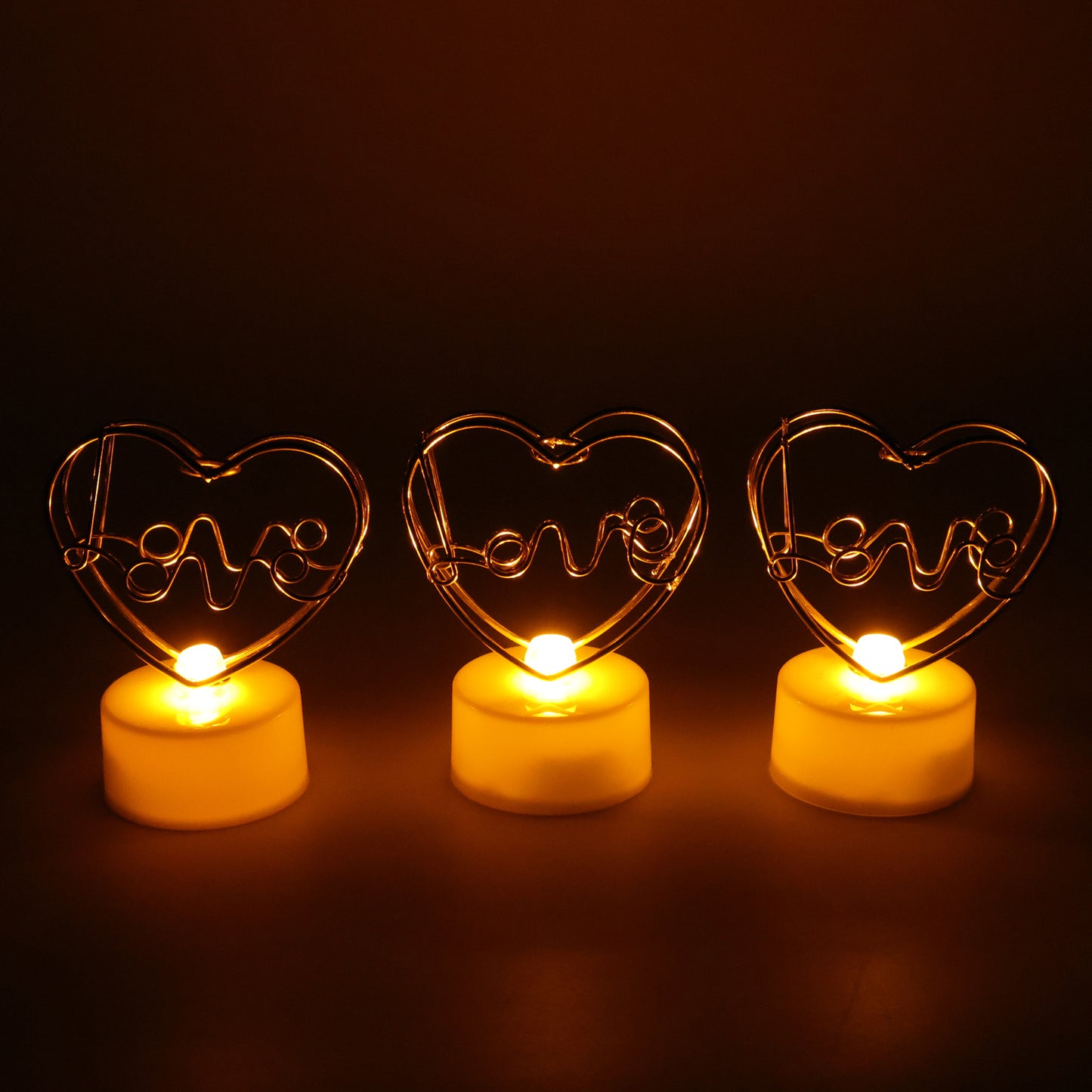 Romantic Heart Love Table Decor Gift Set (1 Set)
