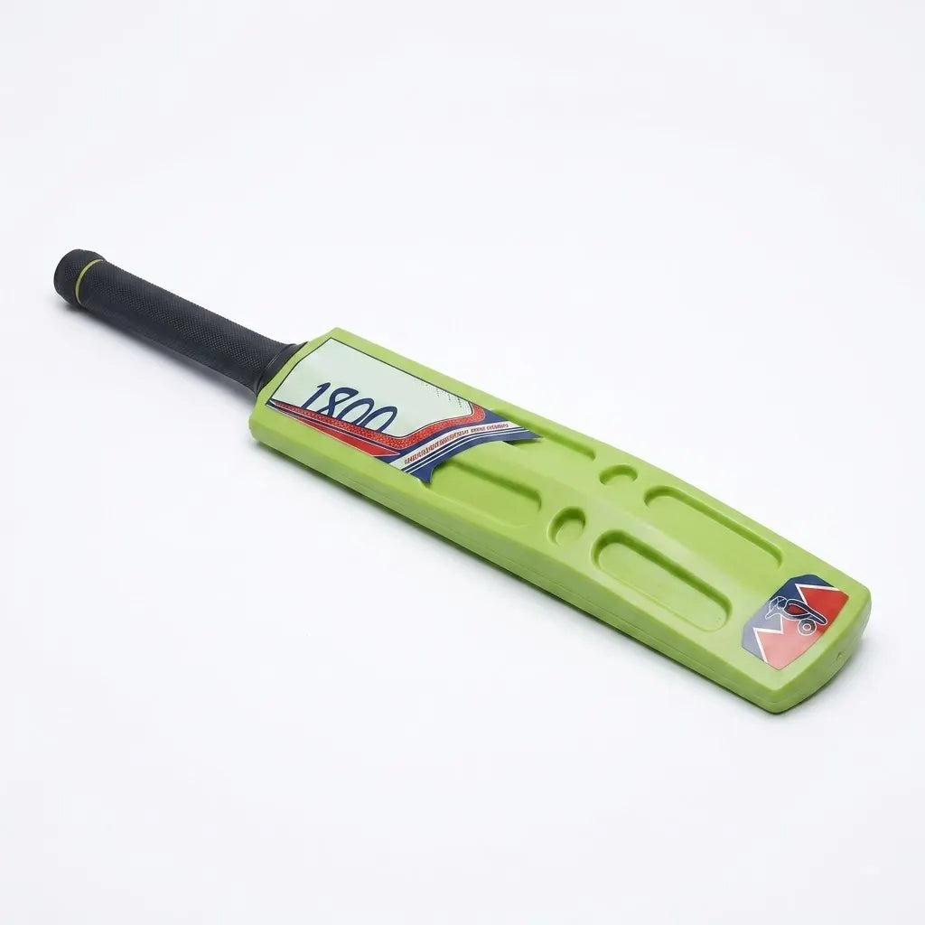 Premium Heavy Duty Plastic Cricket Bat for Kids & Adults (Green)