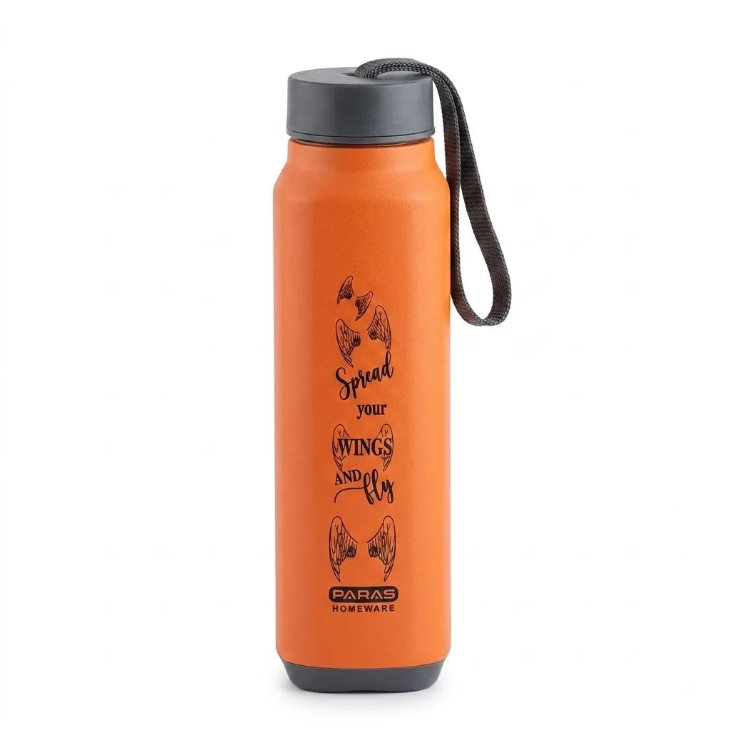 PARAS Homeware Cool Square Insulated Water Bottle, 500 ml