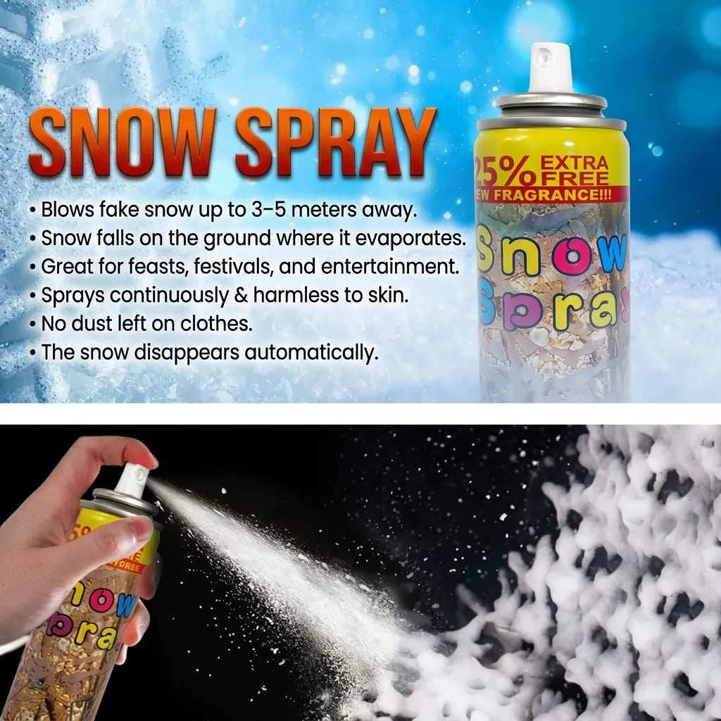 Party Snow Foam Spray, 1 pc