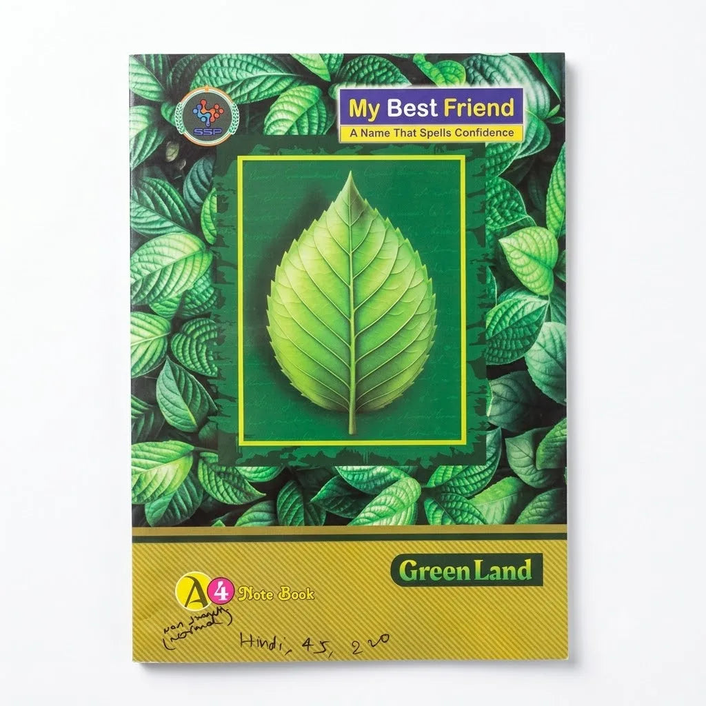 Sai Papers Hindi A4 Size Notebook / Copy for Students, 220 Pages
