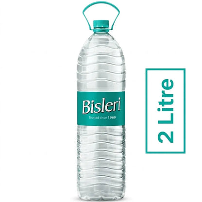Bisleri Packaged Drinking Water - With Added Minerals, 2 L Bottle