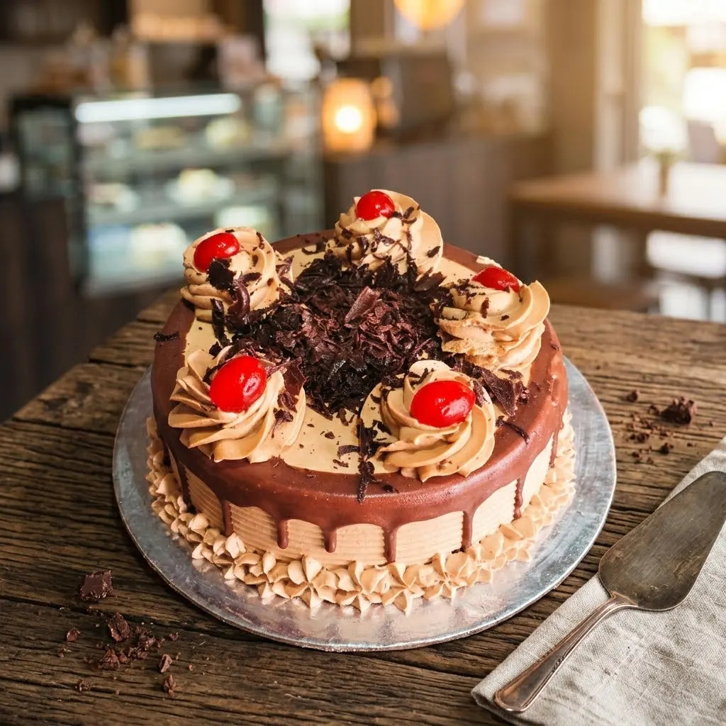 New Black Forest Birthday Cake, 1 Pound