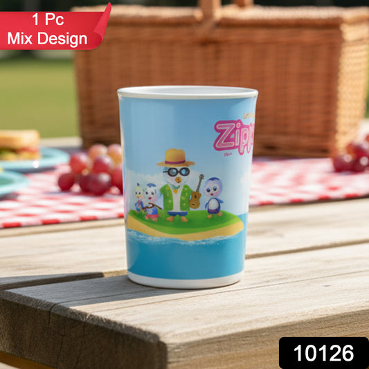 Cute Cartoon Melamine Drinking Glass (Approx 250ml  1 Pc)