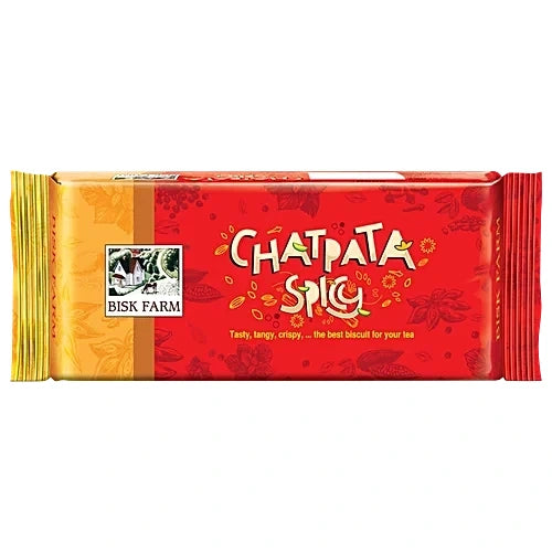Bisk Farm Biscuit - Chatpata Spicy, 200 g Pouch