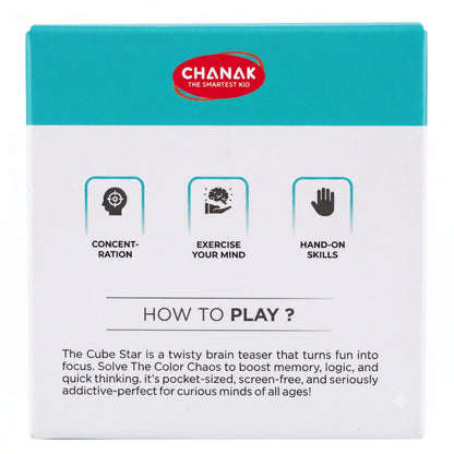 3x3x3 Puzzle Cube For Kids & Adults