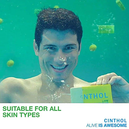 Cinthol Refreshing Deo Lime Bath Soap, 99.9% Germ Protection, 75 g
