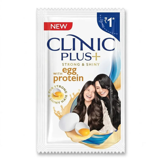 Clinic Plus Strong & Shiny Shampoo ( ₹1 Sachet )