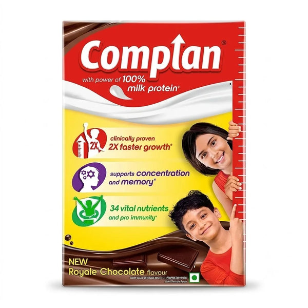 Complan Nutritional Drink Powder - Royale Chocolate, 500 g Carton