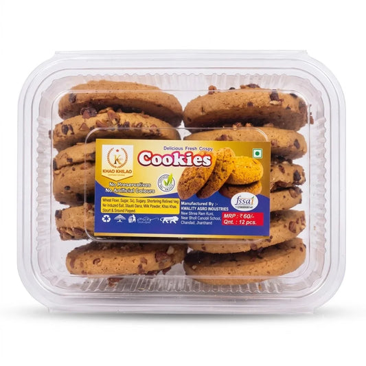 Khao Khilao Delicious Fresh Crispy Cookies, 12 pcs