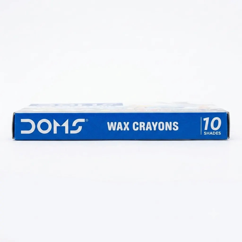 Doms Super Smooth Wax Crayons, 10 Shades