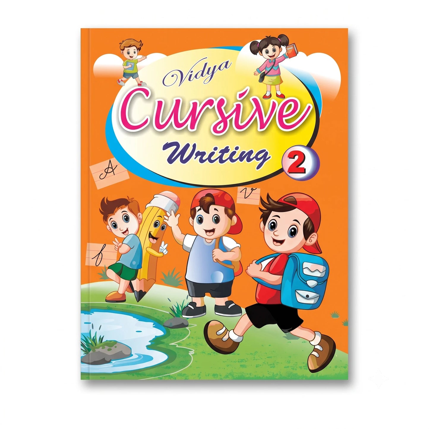 Vidya Cursive Writing For Kids, Class 2