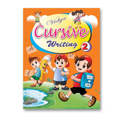 Vidya Cursive Writing For Kids, Class 2