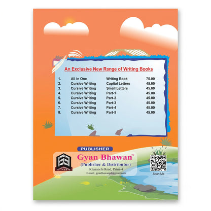 Vidya Cursive Writing For Kids, Class 2