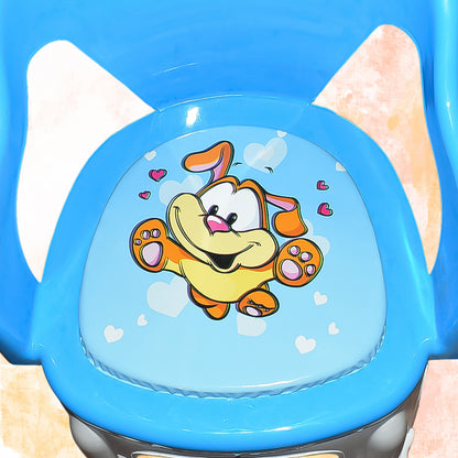 Plastic Multipurpose Strong And Durable Baby Chair With Cushion Base (1 Pc)