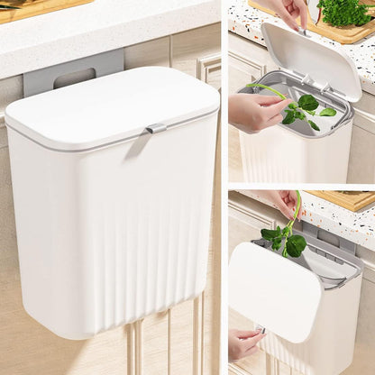 Stylish Plastic Kitchen Dustbin (1 Pc)