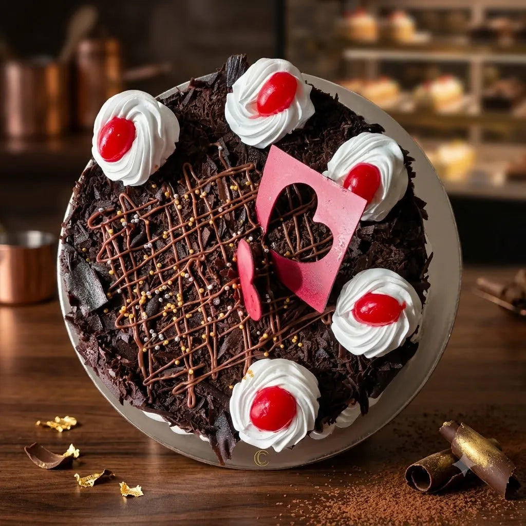 Dark Forest Birthday Cake, 1 Pound