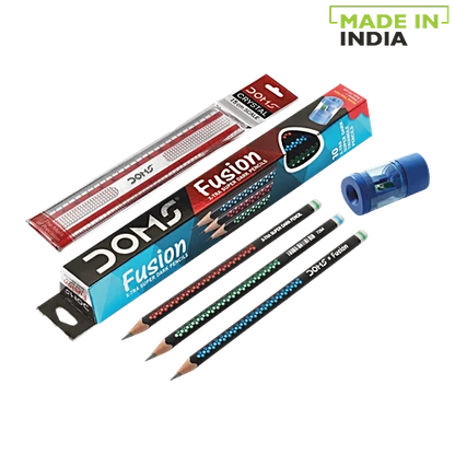 Doms Fusion X-Tra Super Dark Pencils, 10 pcs