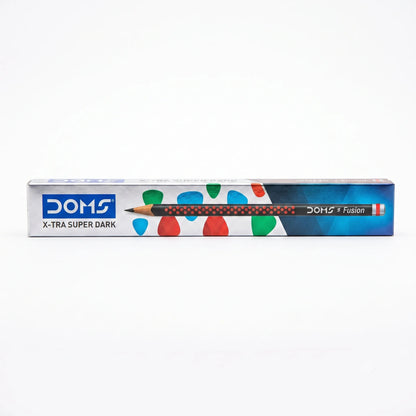 Doms Fusion X-Tra Super Dark Pencils, 10 pcs