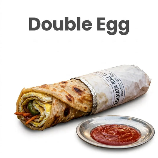 Classic Single Egg (Anda) Roll, Double Egg