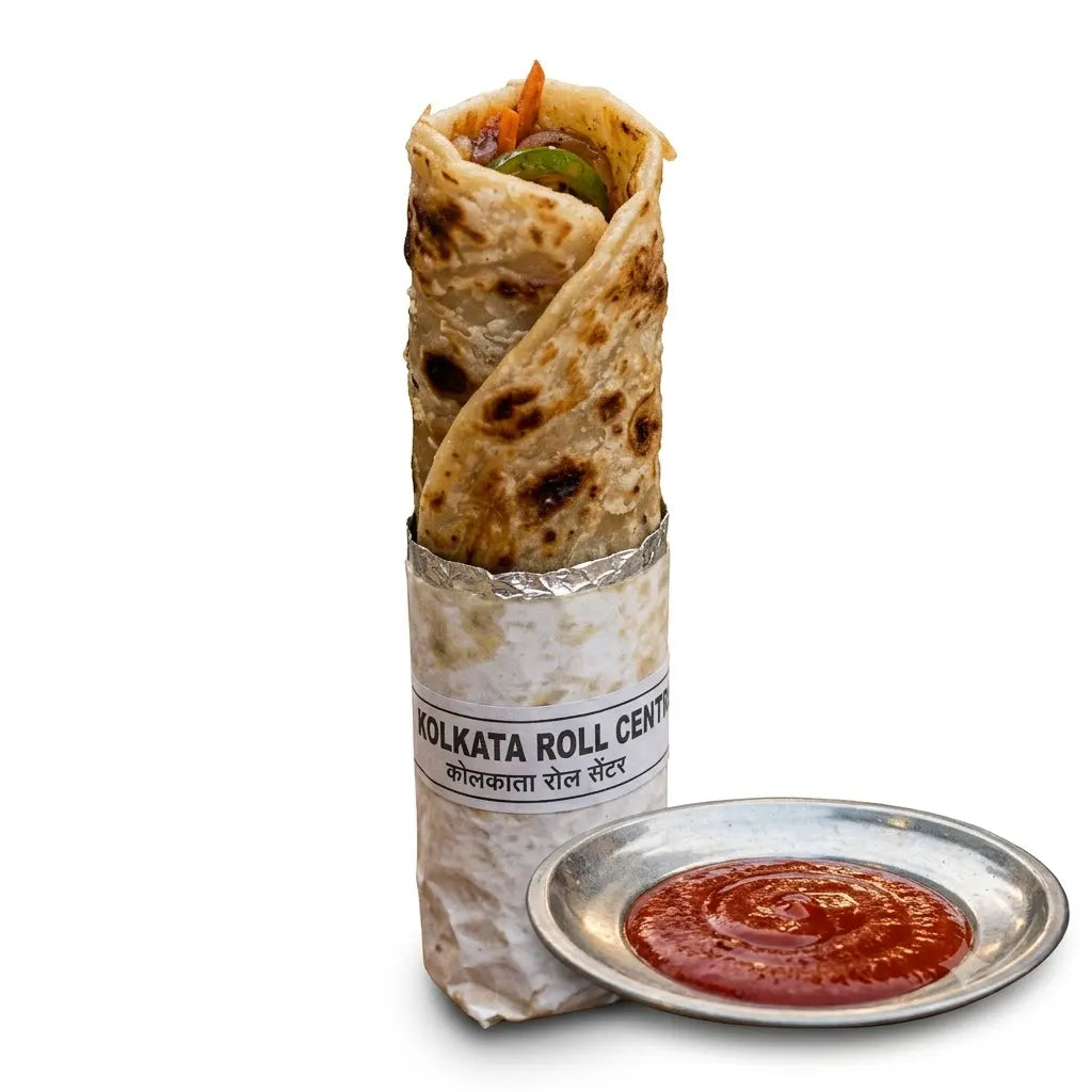 Classic Single Egg (Anda) Roll, Double Egg