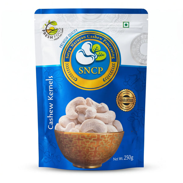 SNCP Premium Cashew Kernels (Kaju), 250 g