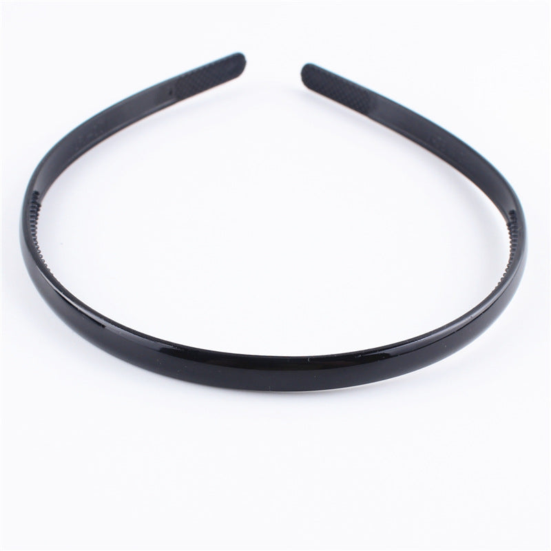Black Glossy Plain Headband DIY Craft Headband For Girls