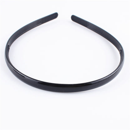 Black Glossy Plain Headband DIY Craft Headband For Girls