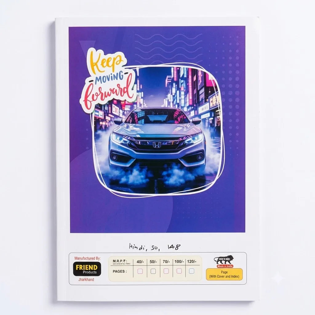 Friend Hindi Notebook / Copy for Students, 148 Pages
