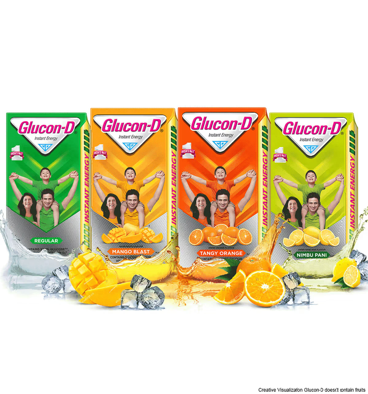 Glucon-D Instant Energy Tangy - Orange, 200 g