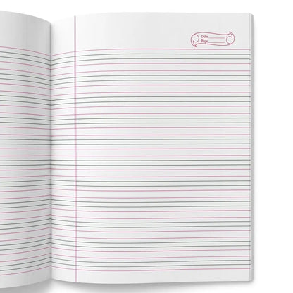 Discovery 3-in-1 Combined Practice Notebook / Copy for Kids - Hindi, English & Math, 164 Pages
