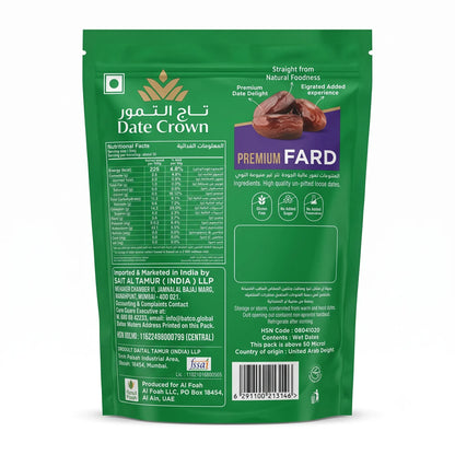Date Crown Premium Fard Dates (Khajur), 500 g